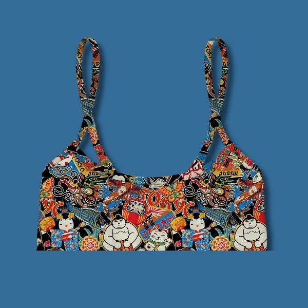 Brassière bretelles droites Japan