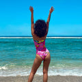 Maillot 1 pièce Réversible Happy Rose